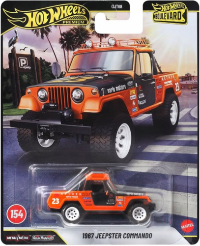 Hot Wheels GJT68 JHW29 1967 Jeepster Commando
