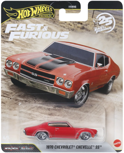 Hot Wheels HNW46 JHW73 Chevrolet Chevelle SS