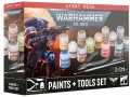 Warhammer 60-12 Paints + Tools Set NEW