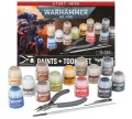 Warhammer 60-12 Paints + Tools Set NEW