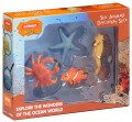 Schleich SLH 42742 WILD LIFE Zestaw odkrywcy zwierząt morskich