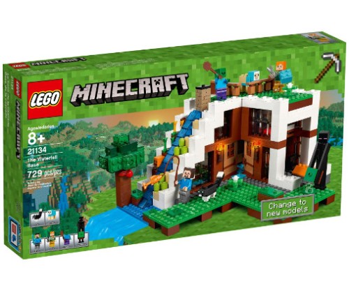 LEGO 21134 Minecraft Baza pod wodospadem