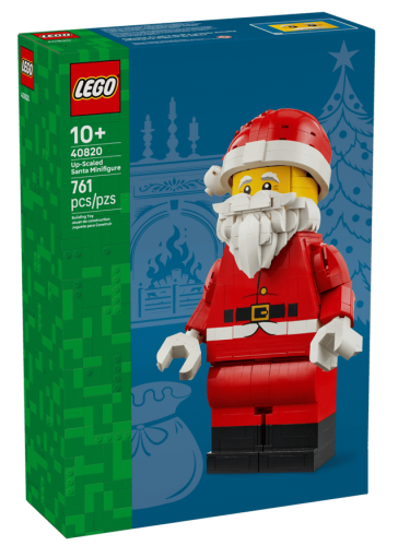 LEGO 40820 Powiększona minifigurka Świętego Mikołaja
