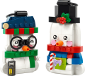 LEGO 40812 Ozdoby z bałwankami