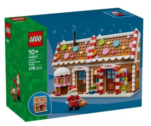 LEGO 40809 Świąteczna chatka z piernika