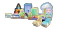 Brick Trick 61911 Koci domek Gabbi