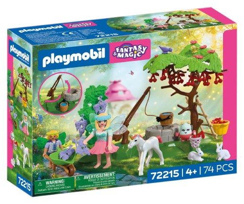 PLAYMOBIL Fantasy&Magic 72215 Ogród wróżki z młodym jednorożcem