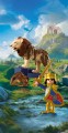 PLAYMOBIL 72212 Knights Lew ze złotym rycerzem