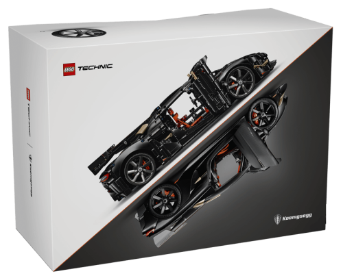 LEGO Technic 42232 Koenigsegg Sadair's Spear Megacar