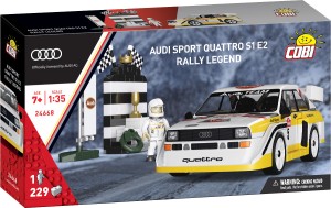 COBI 24668 AUDI SPORT QUATTRO S1 Rally Legend