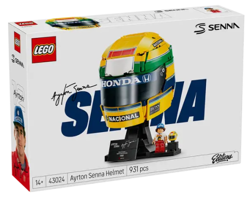 LEGO Editions 43024 Kask Ayrton Senna