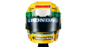 LEGO Editions 43024 Kask Ayrton Senna