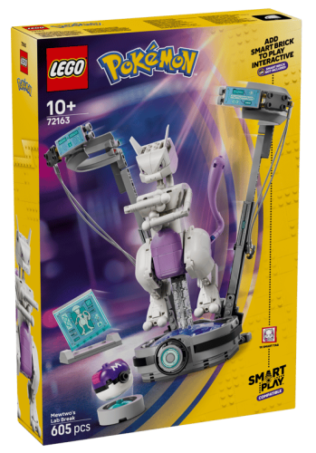 LEGO Pokemon 72163 SMART Play: Ucieczka z laboratorium Mewtwo