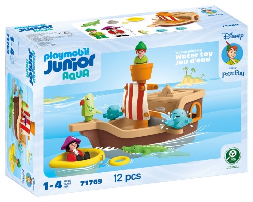 PLAYMOBIL 71769 JUNIOR & Disney: Piracki statek Piotrusia Pana