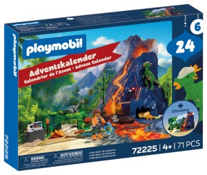 PLAYMOBIL 72225 Dinos Kalendarz adwentowy: Wyprawa dinozaurów
