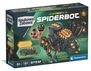 Clementoni 50454 Naukowa zabawa SpiderBot