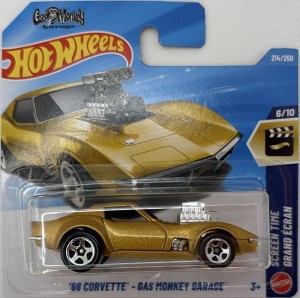 Hot Wheels JJK47 68 Corvette Gas Monkey