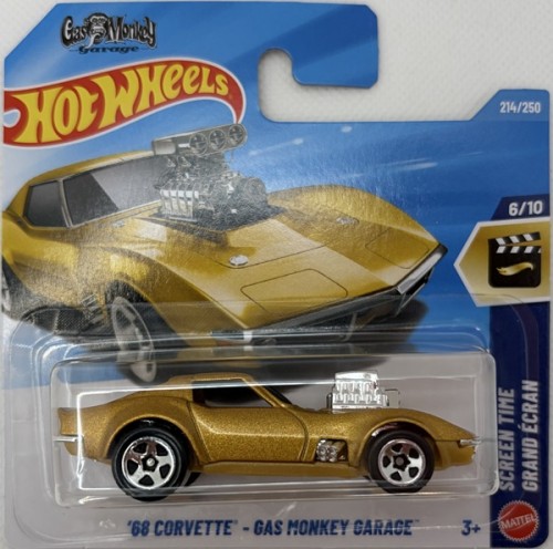 Hot Wheels JJK47 68 Corvette Gas Monkey