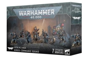 Warhammer 47-72 Astra Militarum KRIEG COMMAND SQUAD