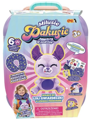 EPEE EP60887 Milusie Pakusie w podróży Lola Gwiazdeczka 8413