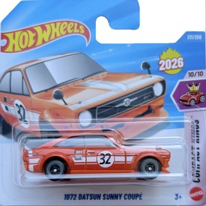 Hot Wheels JJLH66 Datsun Sunny Coupe