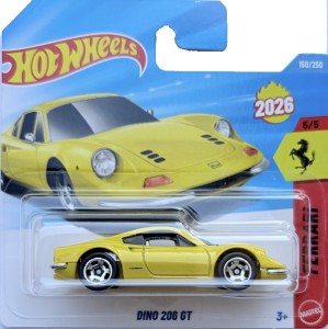 Hot Wheels JJL74 Dino 206 GT