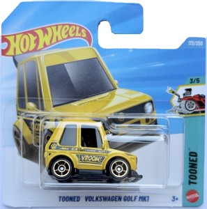 Hot Wheels JJL52 Tooned Volkswagen Golf MK1