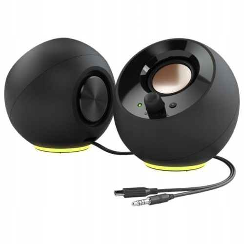 Głośniki do komputera 2.0 Creative Pebble SE USB-C z podświetleniem RGB