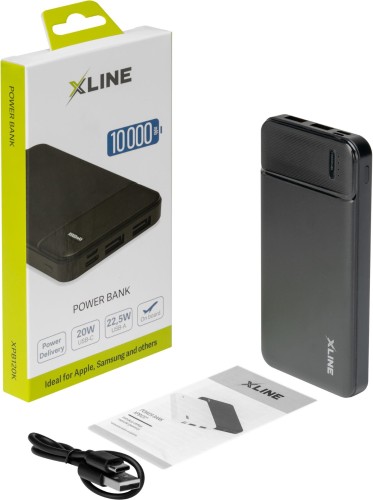 Powerbank XLINE 10000 mAh 22.5W Czarny
