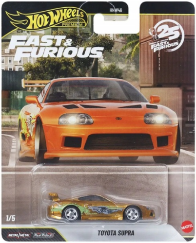 Hot Wheels HNW46 JHW78 Toyota Supra Spectraflame