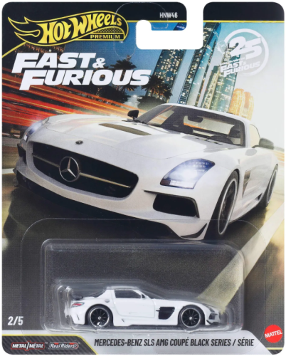 Hot Wheels HNW46 JHW65 Mercedes Benz SLS AMG