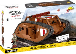 COBI 2995 HISTORICAL COLLECTION GREAT WAR - Mark V (Male)