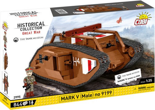 COBI 2995 HISTORICAL COLLECTION GREAT WAR - Mark V (Male)