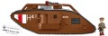 COBI 2995 HISTORICAL COLLECTION GREAT WAR - Mark V (Male)