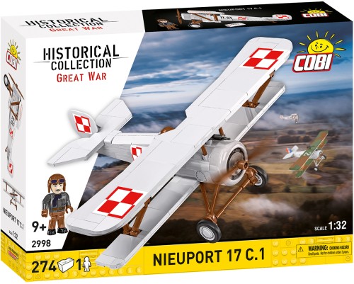 COBI 2998 HISTORICAL COLLECTION GREAT WAR - Nieuport 17C.1