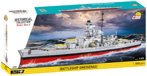 COBI 4835 HISTORICAL COLLECTION WWII - Battleship Gneisenau