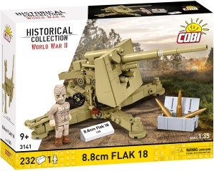 COBI 3141 HISTORICAL COLLECTION WWII - 8.8Cm Flak 18
