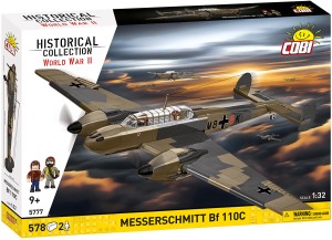 COBI 5777 HISTORICAL COLLECTION WWII - Messerschmitt Bf 110C