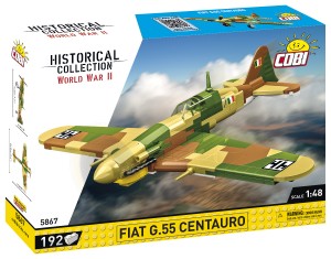 COBI 5867 HISTORICAL COLLECTION WWII - Fiat G.55 Centauro