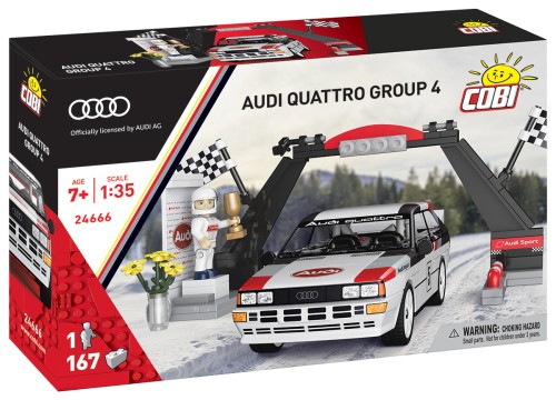 COBI 24666 ACTION TOWN - AUDI quattro Group 4 (1981)