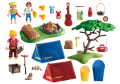 PLAYMOBIL 6888 Pole namiotowe z ogniskiem LED