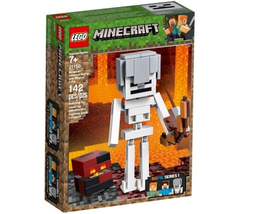 LEGO ® Minecraft 21150 BigFig - szkielet z kostką magmy