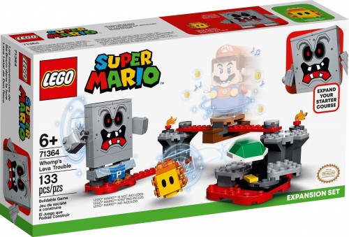 LEGO ® 71364 SUPER MARIO Tarapaty w forcie Whompa-zestaw rozszerzający