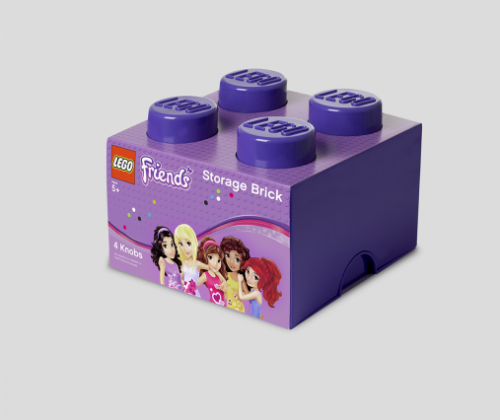 LEGO ® Pojemnik 4 fioletowy