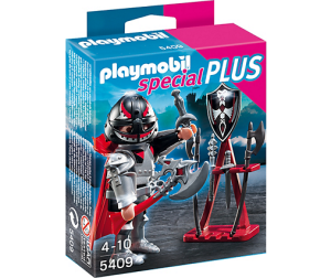 PLAYMOBIL 5409 Rycerz z toporem i stojakiem z bronią