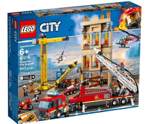 LEGO ® City 60216 Straż pożarna w śródmieściu