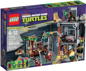 LEGO Turtles 79103 Atak na jaskinię żółwia