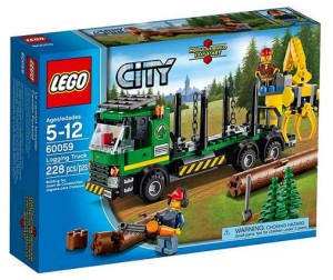LEGO 60059 City Ciężarówka do transportu drewna