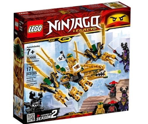 LEGO ® Ninjago 70666 Złoty Smok