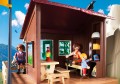 PLAYMOBIL 9126 Skała do wspinaczki z chatą górską